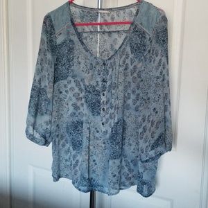 Floral Tunic Blouse